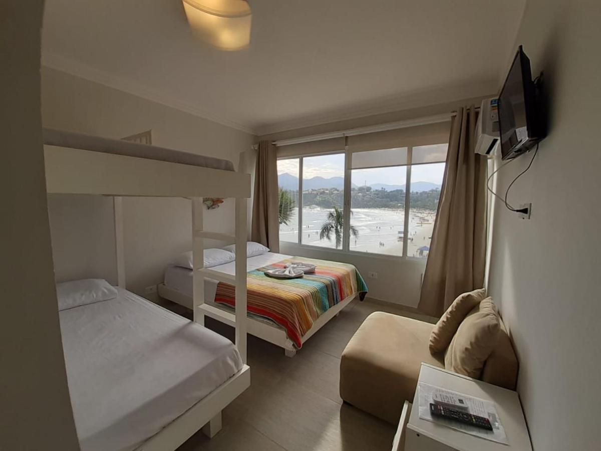 Mansao Tenorio - Suites, Estudio Ou Cobertura Pe Na Areia Убатуба Екстериор снимка
