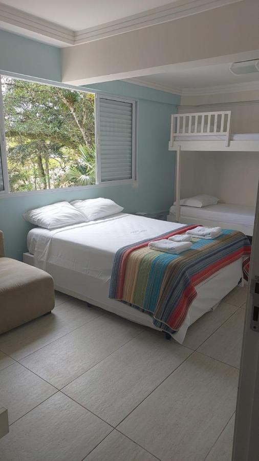 Mansao Tenorio - Suites, Estudio Ou Cobertura Pe Na Areia Убатуба Екстериор снимка