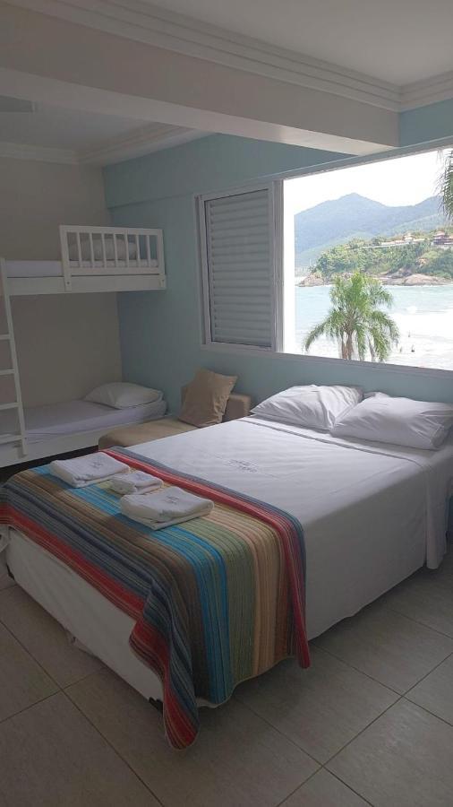 Mansao Tenorio - Suites, Estudio Ou Cobertura Pe Na Areia Убатуба Екстериор снимка