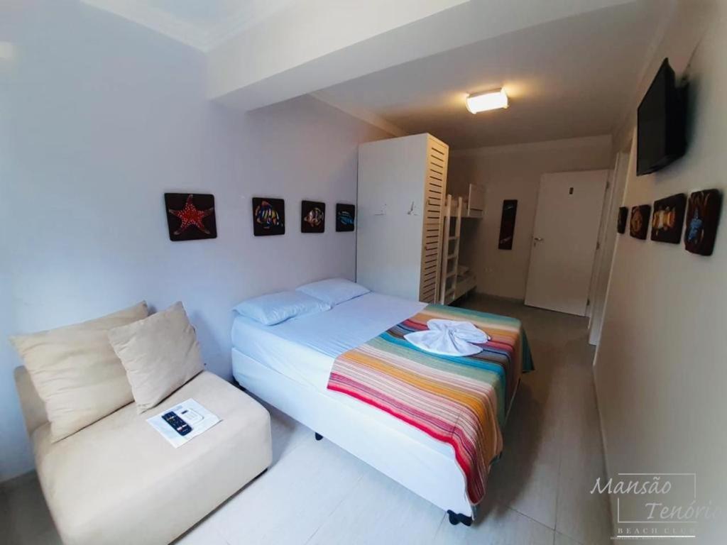 Mansao Tenorio - Suites, Estudio Ou Cobertura Pe Na Areia Убатуба Екстериор снимка