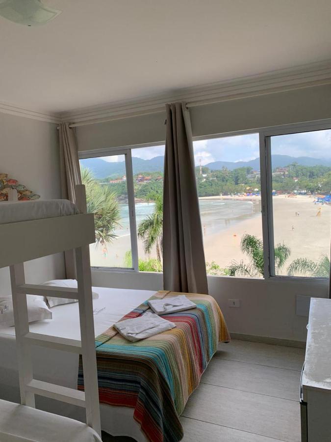 Mansao Tenorio - Suites, Estudio Ou Cobertura Pe Na Areia Убатуба Екстериор снимка