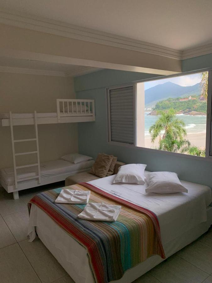 Mansao Tenorio - Suites, Estudio Ou Cobertura Pe Na Areia Убатуба Екстериор снимка