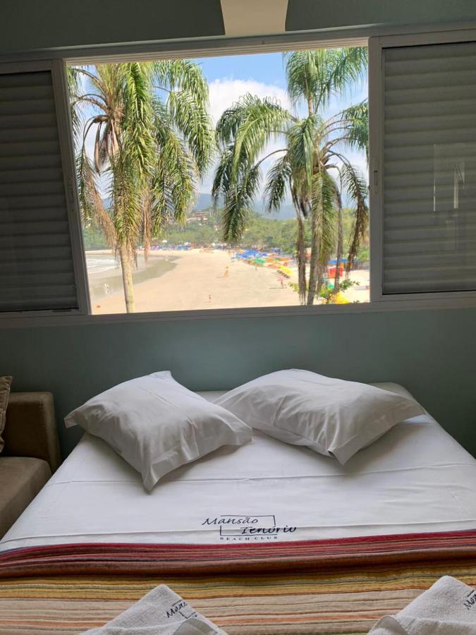 Mansao Tenorio - Suites, Estudio Ou Cobertura Pe Na Areia Убатуба Екстериор снимка